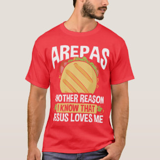 Camiseta Colombian Arepa lover Venezuelan Food Arepas Maker