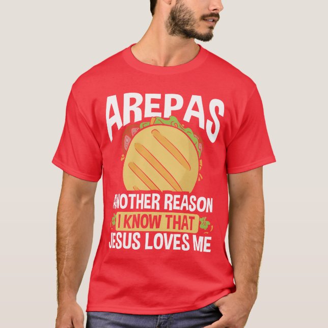 Camiseta Colombian Arepa lover Venezuelan Food Arepas Maker (Anverso)