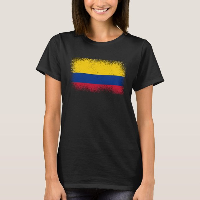 Camiseta Colombian Flag Colombia (Anverso)