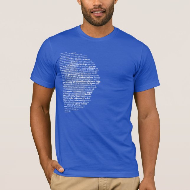 Camiseta Colombiano de Pura Sepa (Anverso)
