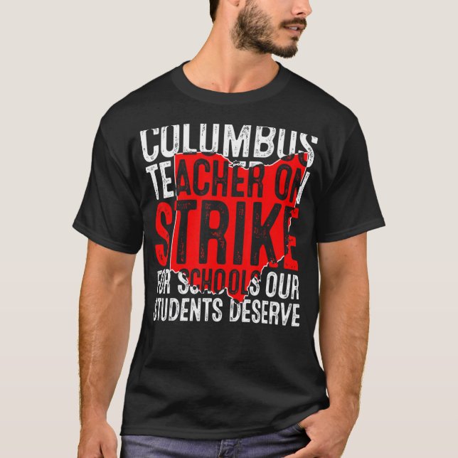Camiseta Colón de profesores de Ohio huelen de profesor de  (Anverso)