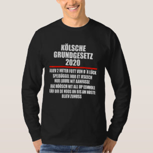 Camiseta Colonia Basic Law Cologne Skyline Cologne Carniva
