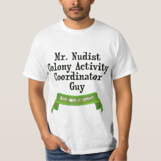 Camiseta Colonia Cordinator del nudista