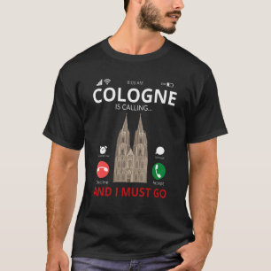 Camiseta Colonia está llamando a recuerdo de Alemania