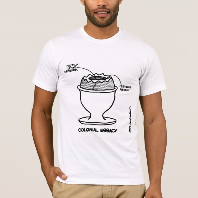 Camiseta colonial de Eggacy (Anverso)