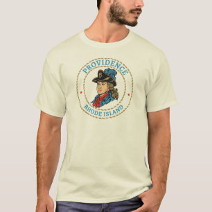 Camiseta Colonial de la isla Rhode Providence