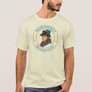 Camiseta Colonial de Nantucket Massachusetts
