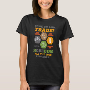 Camiseta Colono o dados para juegos de mesa y juegos de rol
