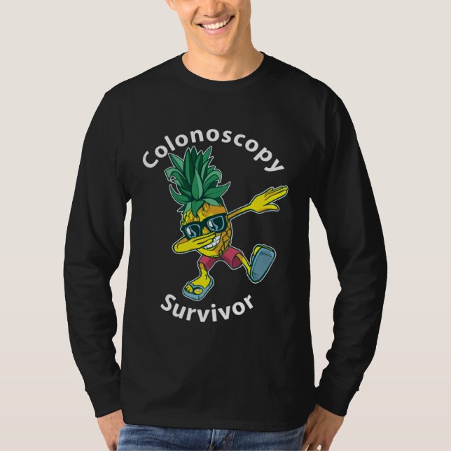 Camiseta Colonos Survivor   Dabbing Pineapple Patient (Anverso)