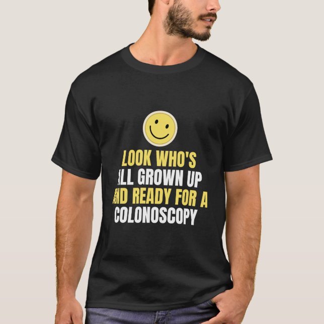 Camiseta Colonoscopía 50.ª Mirada Que Ha Crecido (Anverso)