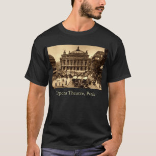 Camiseta Coloque a de l'Opera, vintage de París Francia