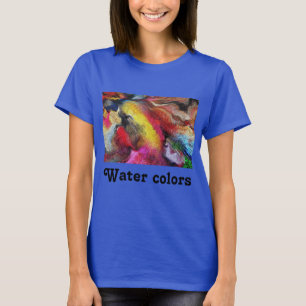 Camiseta color agua