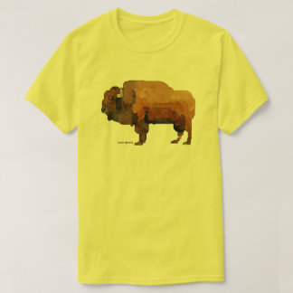 Camiseta color agua de búfalo estadounidense (Biso