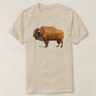 Camiseta color agua de búfalo estadounidense (Biso