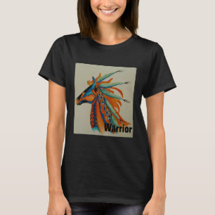Camiseta color agua femenina "Be a Warrior"