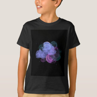 Camiseta color azul morado