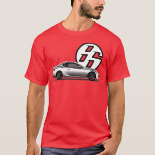 Camiseta Color blanco del lado GT86