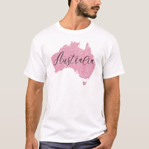 Camiseta Color brillante del país de Australia