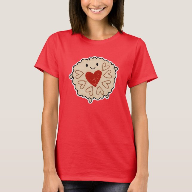 Camiseta Color de agua del perro Jammie (Anverso)