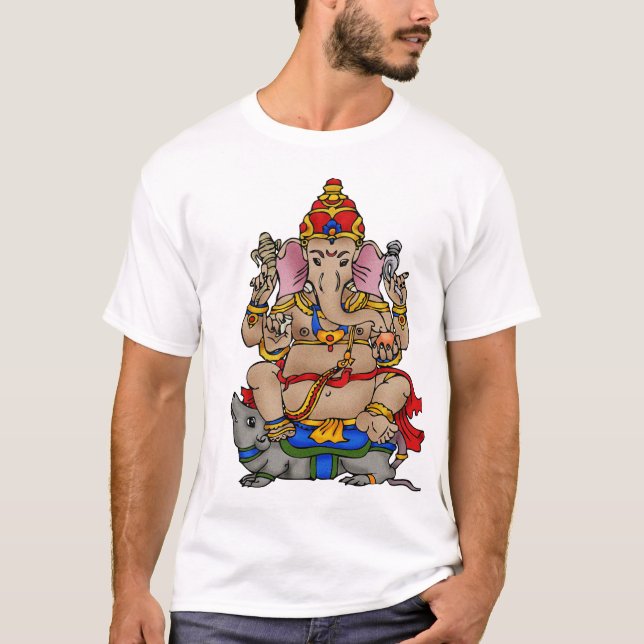 Camiseta Color de Ganesh (Anverso)