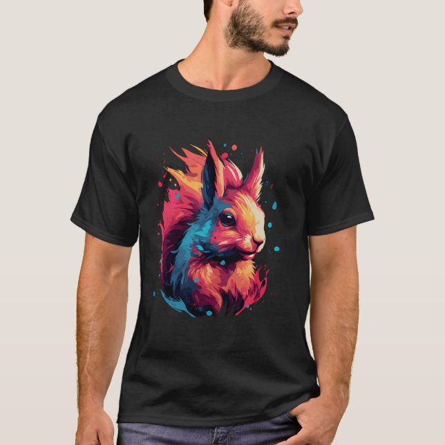 Camiseta Color de la ardilla (Anverso)