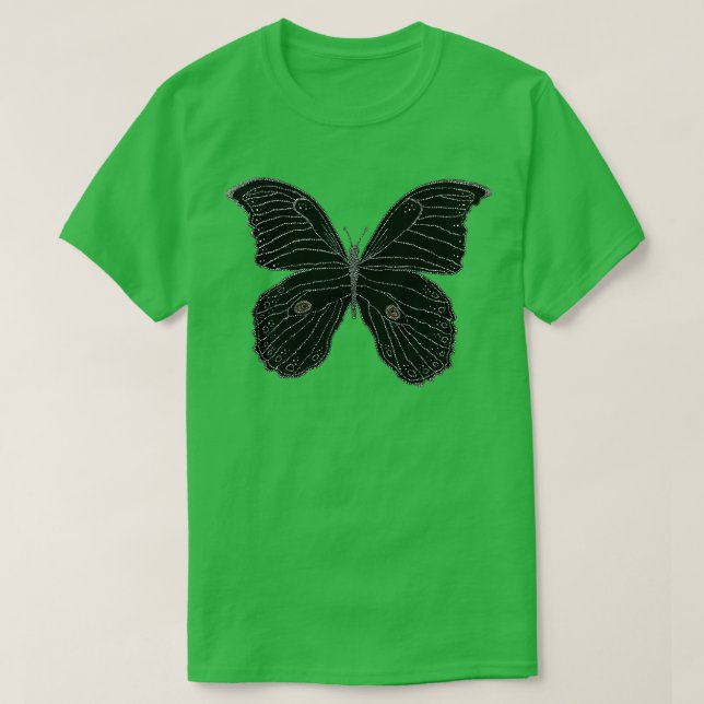 Camiseta Color de la mariposa (Diseño del anverso)