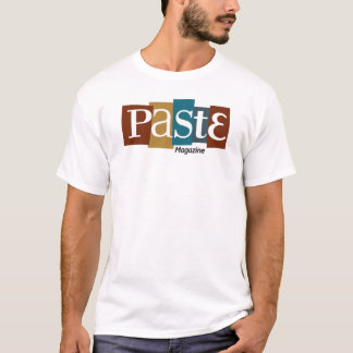 Camiseta Color de la revista del logotipo del bloque de la