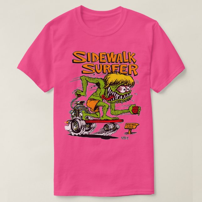 Camiseta Color de la superficie de la acera (Diseño del anverso)