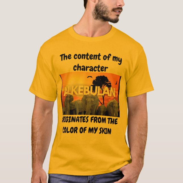 Camiseta Color de mi piel (Anverso)