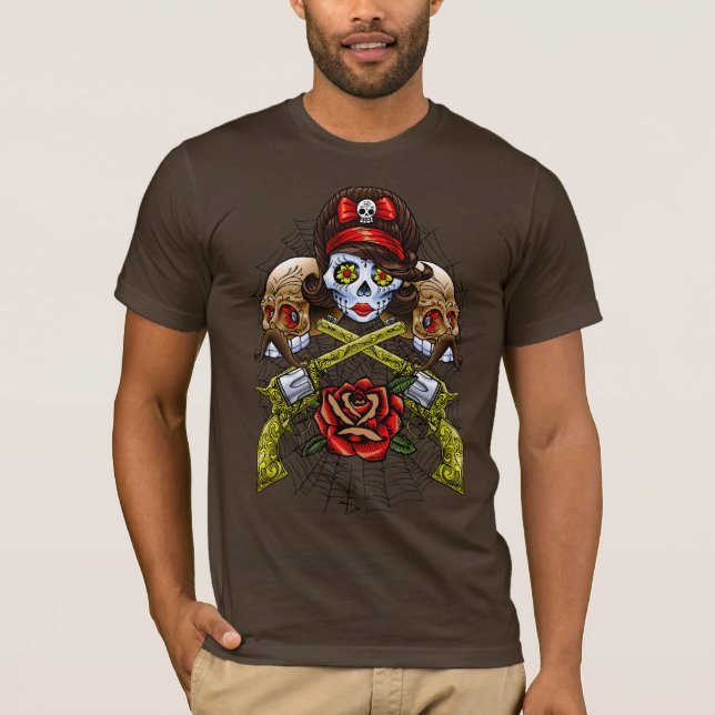 Camiseta Color de Muertos V4 (Anverso)