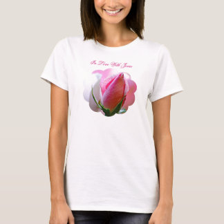 Camiseta color de rosa