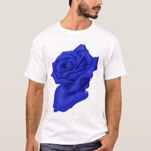 Camiseta Color de rosa azul