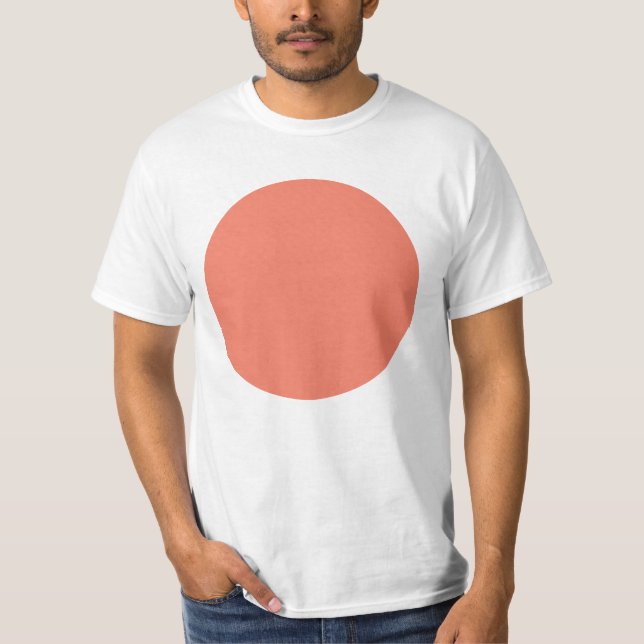 Camiseta Color de verano primavera rosa (Anverso)