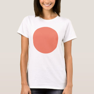 Camiseta Color de verano primavera rosa