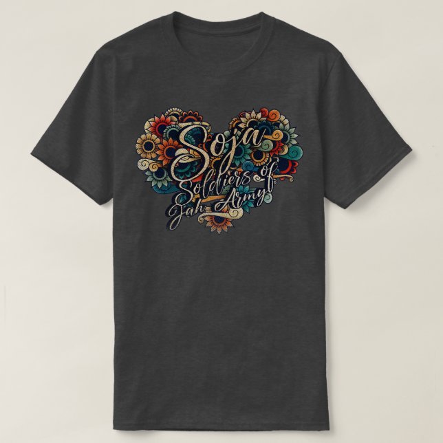 Camiseta COLOR DE VINTACIÓN DE Soja VIGNETTE (Diseño del anverso)