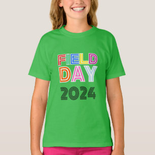 Camiseta Color del alumno del día de la escuela Equipo de Q