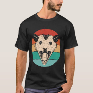 Camiseta Color del arcoiris opossum para hombres mujeres y
