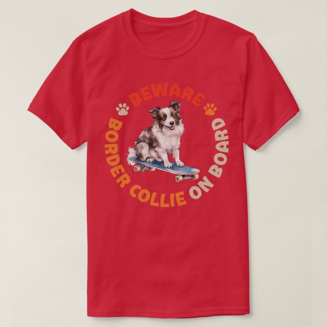Camiseta Color del borde (Diseño del anverso)
