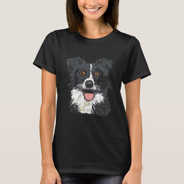 Camiseta Color del borde (Anverso)