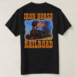 CAMISETA COLOR DEL CABALLO DE HIERRO RALROAD