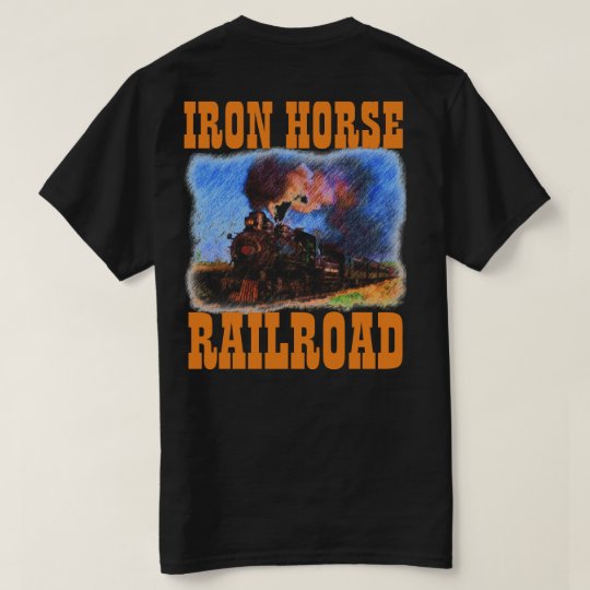 CAMISETA COLOR DEL CABALLO DE HIERRO RALROAD