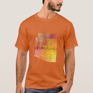 Camiseta Color del personalizado de Phoenix Arizona de la