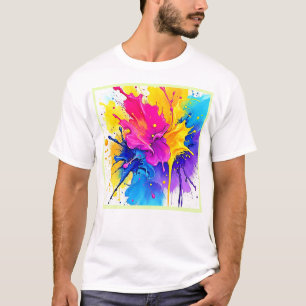 Camiseta Color emocional Splash Art