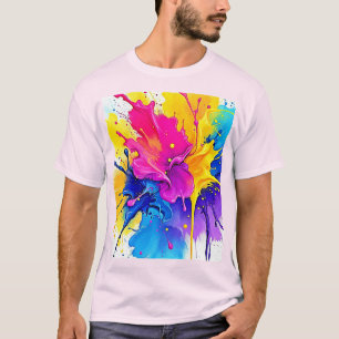 Camiseta Color emocional Splash Art