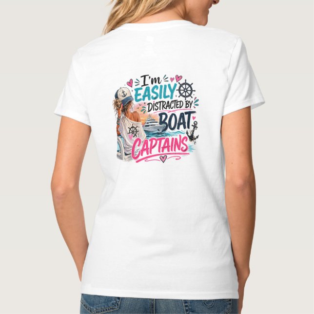 Camiseta Color Fácilmente Distraído (Reverso)