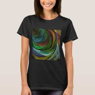 Camiseta Color Glory Moderno Resumen Patrón de arte elegant