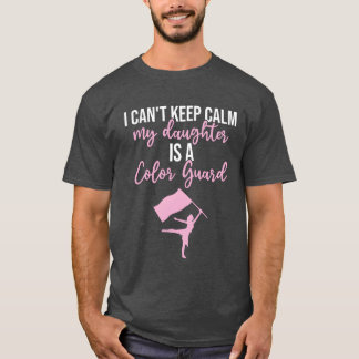 Camiseta Color Guard Mom Dad Marching Band Colorguard Color
