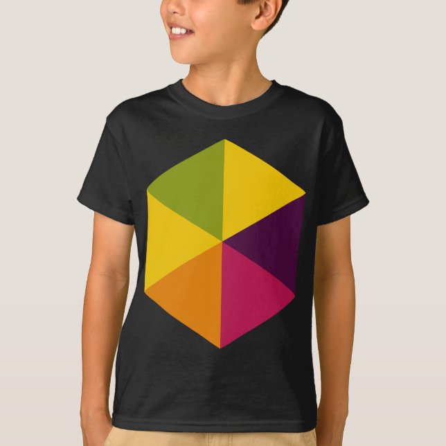 Camiseta Color Hexagon 01 (Anverso)