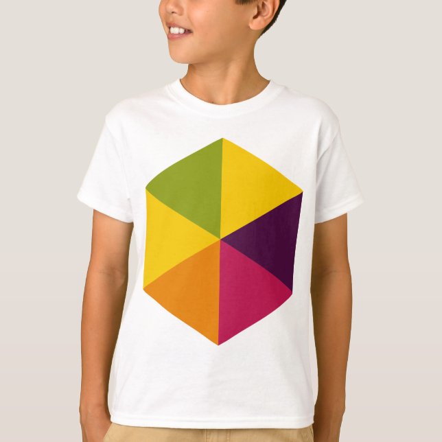 Camiseta Color Hexagon 01 (Anverso)