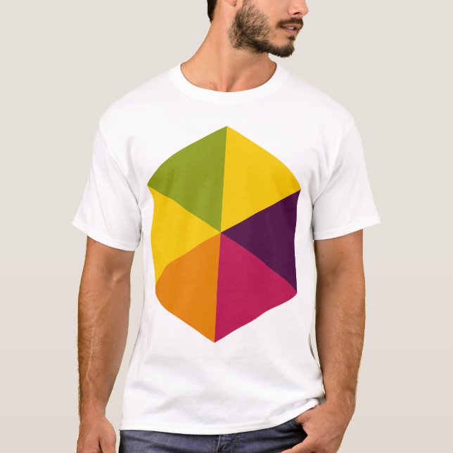 Camiseta Color Hexagon 01 (Anverso)